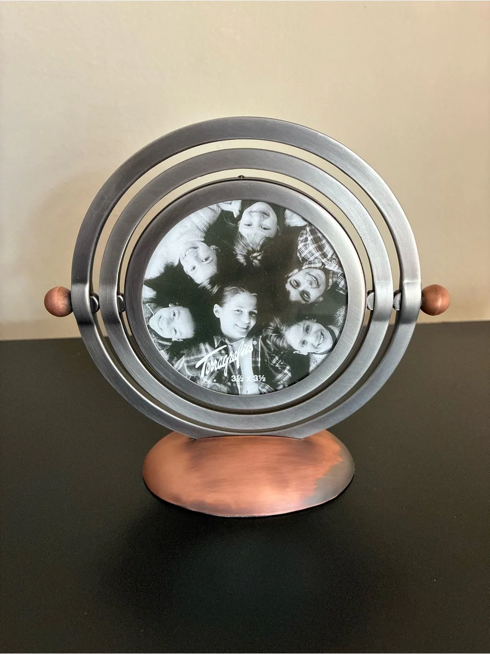NWT Terragrafics®️Photo Frame Spinning Orbit- Spheres #49060, 1990’s